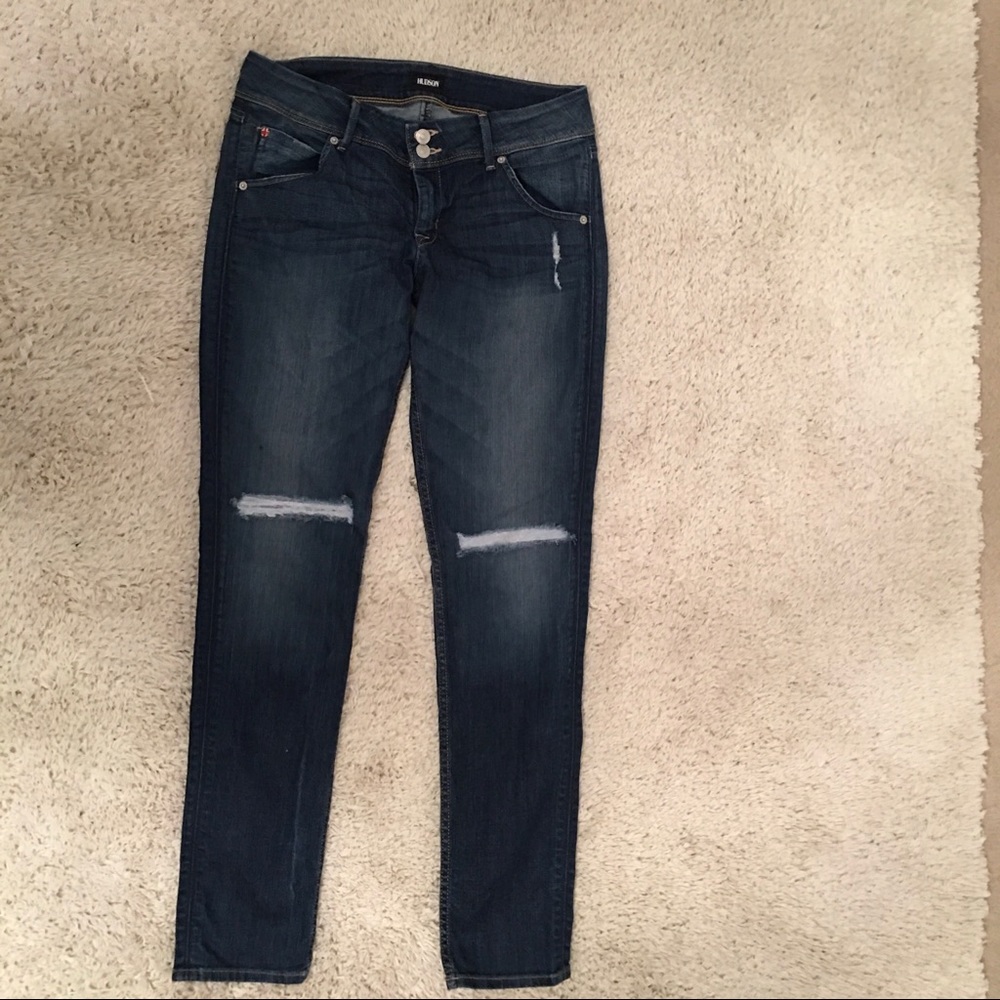 HUDSON distressed JEANS